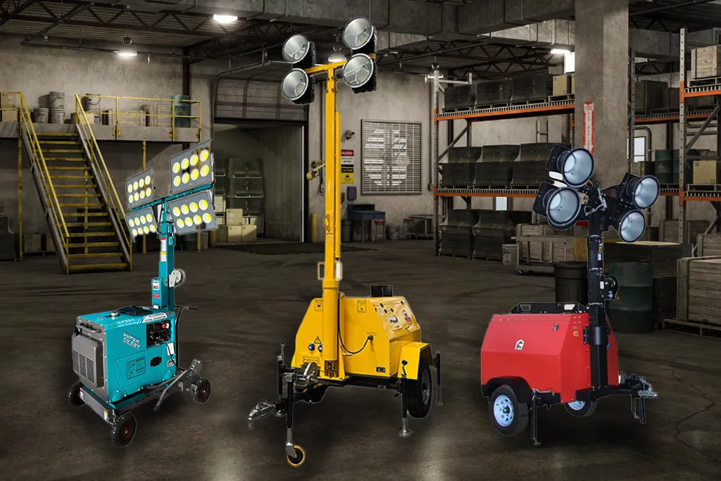 Lighting Tower diesel LED